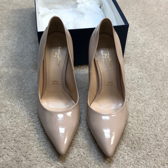 massimo matteo block heel pump